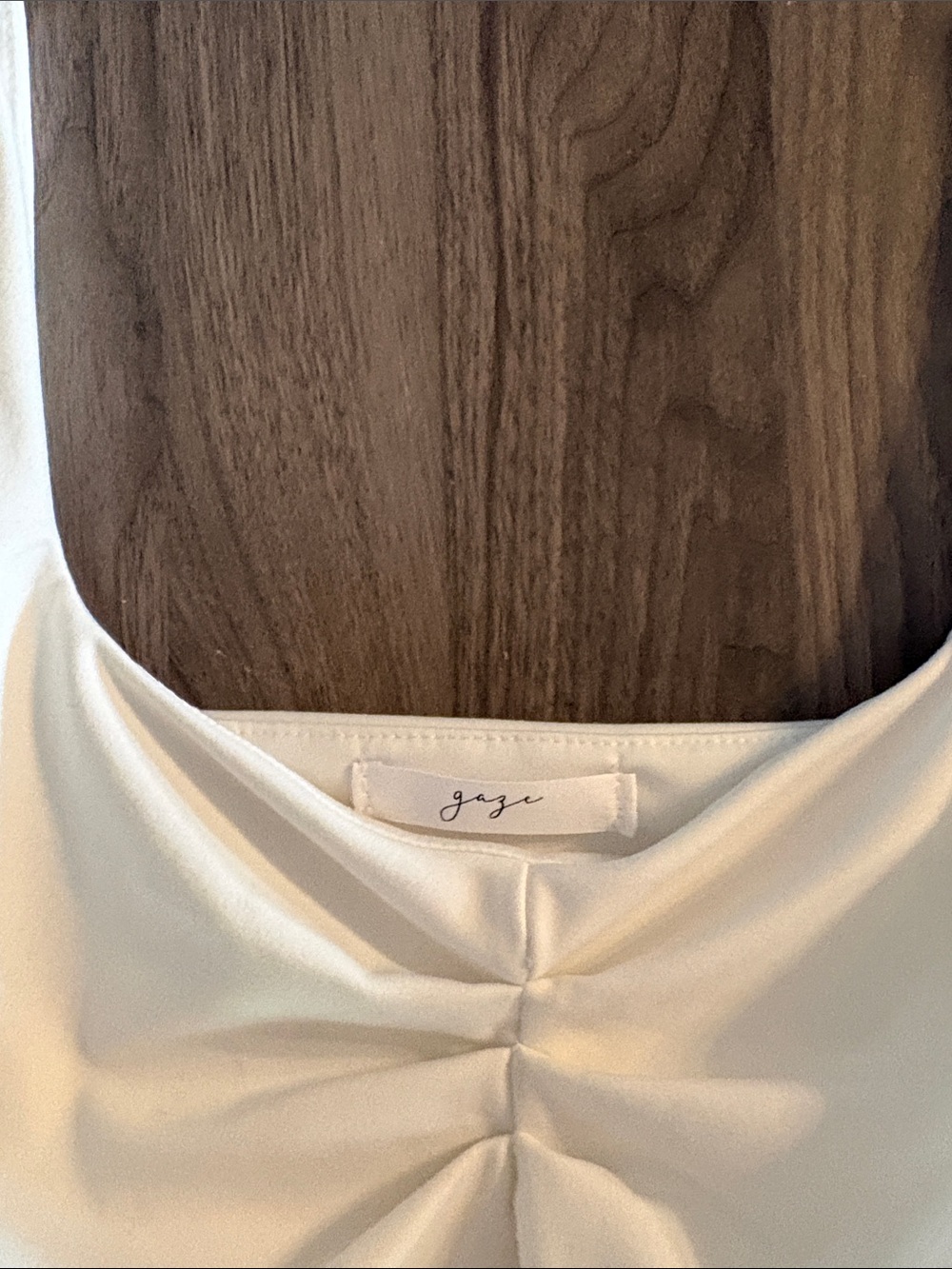 Gaze | White Bodysuit | Snap Closure | - Picture 8 of 15